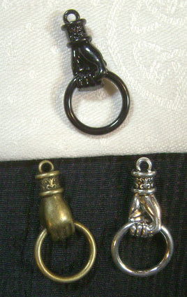 5350. Hand with Ring Charm.
