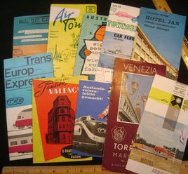 FMP-82. Travel Brochures.