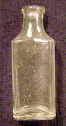 vintage glass bottle