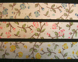 5188. Floral Twill Tape.