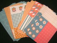 5214. Small Decorative Papers in Three Styles.