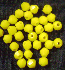 5223. Yellow Glass Beads.