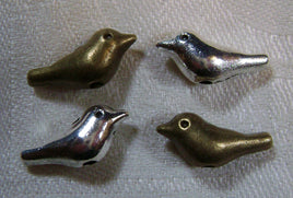 5015. Bird Beads in Two Colors.