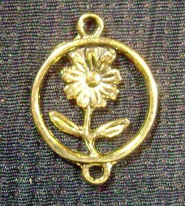 5357. Flower Connector Charms.