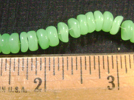 FMB-29. Green Beads.