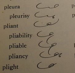 shorthand book pages