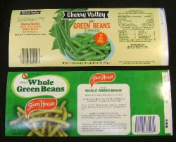 green bean labels