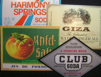 3348. Vintage Drink Labels Packet.
