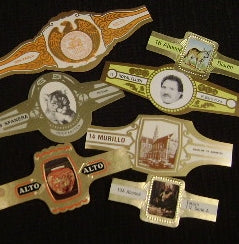 decorated cigar labels