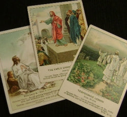 antique bible cards