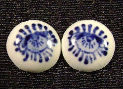 blue eye cabochons
