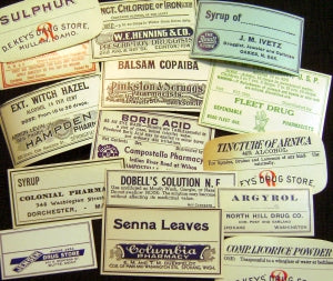 pharmacy labels