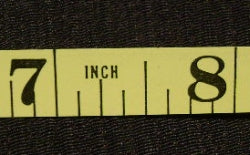 metal tape measure pieces