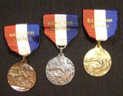 vintage swim medal