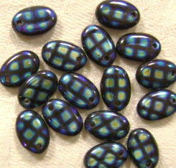 black glass beads
