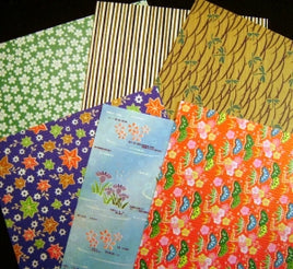 assorted origami papers