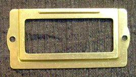 brass nameplate