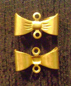 brass bow charms