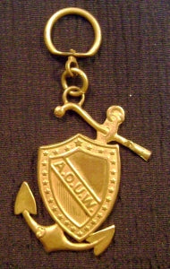AOUW charm with anchor