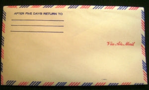 air mail envelopes