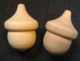 5175. Wood Acorn Forms.