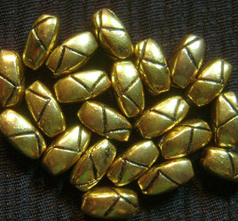 5180. Gold Metal Beads.