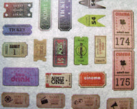 5192. Washi Ticket Stickers Pack.