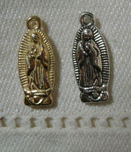 5234. Our Lady of Guadalupe Charms in Two Colors.