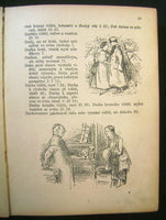 5240. Czech Language Book Pages.