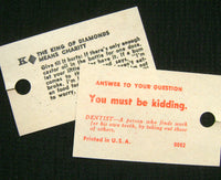 5251. Vintage Fortune Tickets.