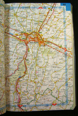 5274. Italian Atlas Book Pages.