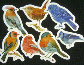 5287. Bird Stickers.