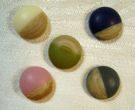 5290.  Wood Look and Color Cabochons.