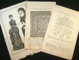 5295. Antique Women's Pages.