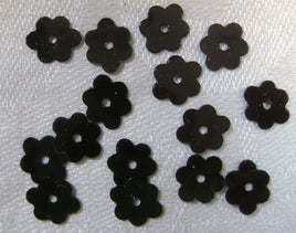5303. Black Flower Sequins.