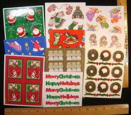 FMS-31. Christmas Stickers.
