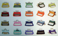 FMS-83. Typewriter Stickers.
